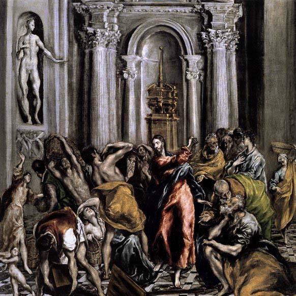 El Greco The Purification of the Temple